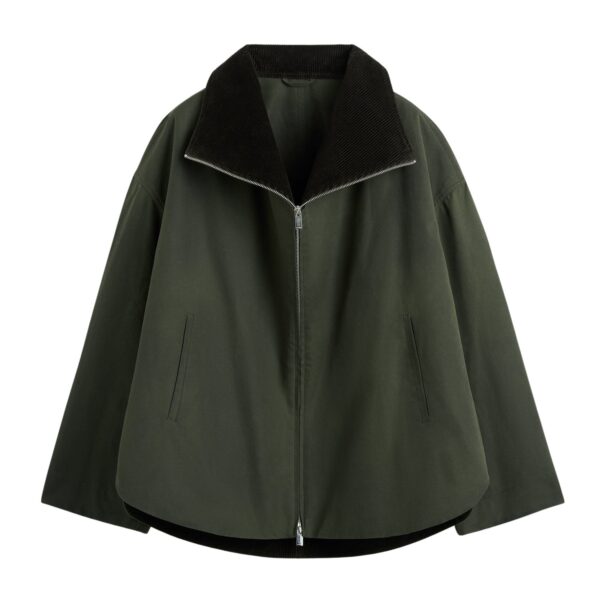 Zipped country jacket in Forest