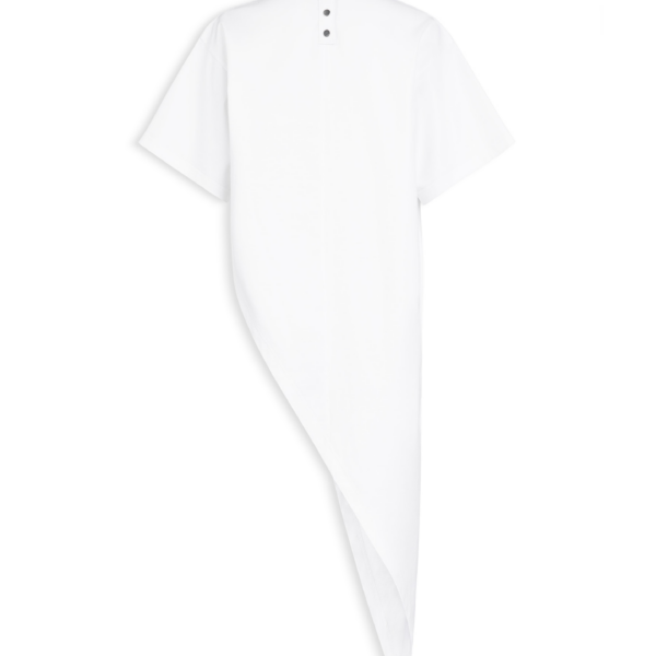 Alaïa Triangle Cotton Jersey T Shirt - ALAÏA Tops - Laser Cut Luxury - Shop at Coveti