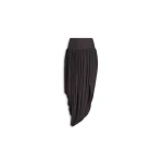 Alaïa Twisted Fluid Jersey Skirt - ALAÏA Skirts - Laser Cut Luxury - Shop at Coveti
