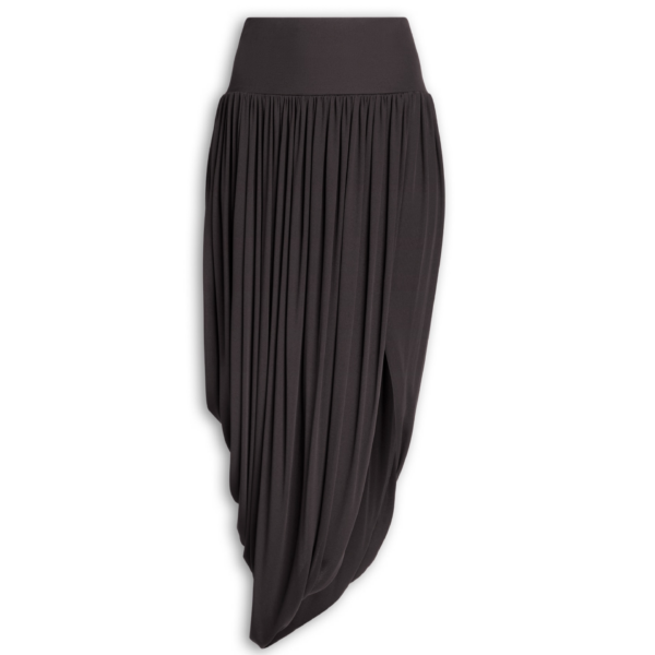 Alaïa Twisted Fluid Jersey Skirt - ALAÏA Skirts - Laser Cut Luxury - Shop at Coveti