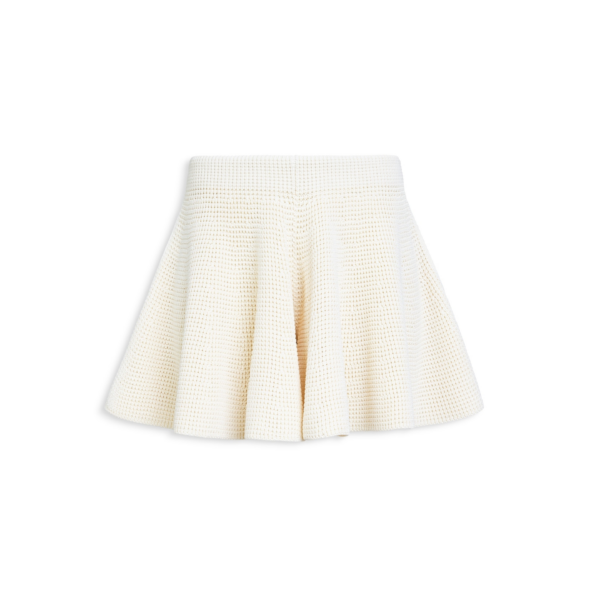 Alaïa Waffle Godets Shorts - ALAÏA Shorts - Laser Cut Luxury - Shop at Coveti