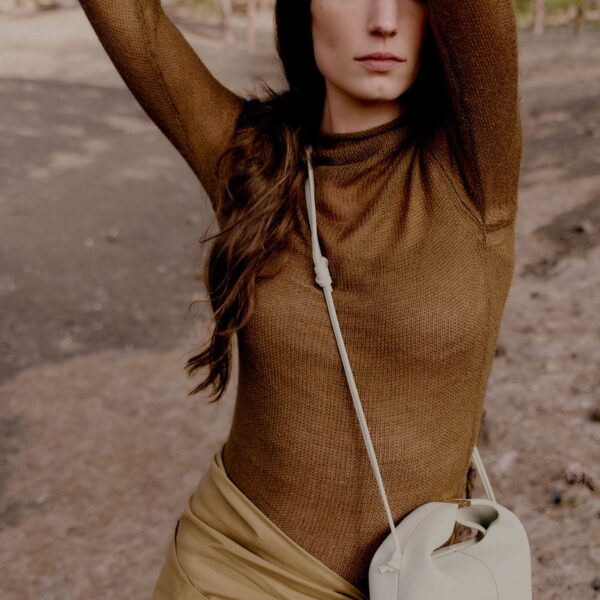 Polène Béri in Chalk Béri in Chalk - Shoulder & Crossbody Bags - Parisian Luxury Leather Bag at Coveti