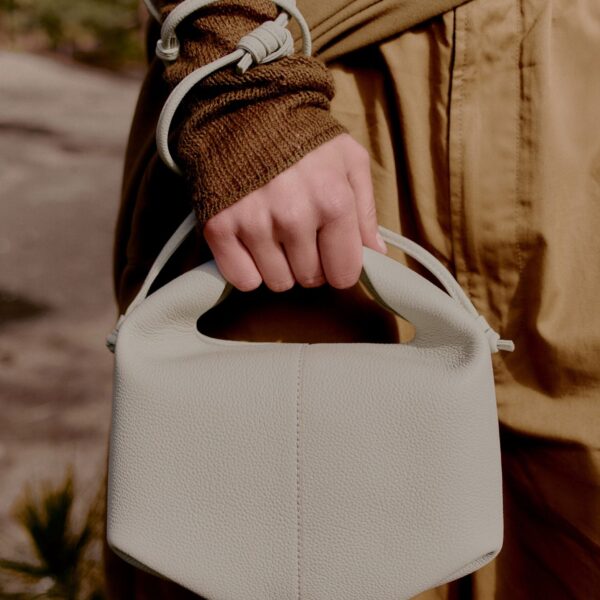 Polène Béri in Chalk Béri in Chalk - Shoulder & Crossbody Bags - Parisian Luxury Leather Bag at Coveti