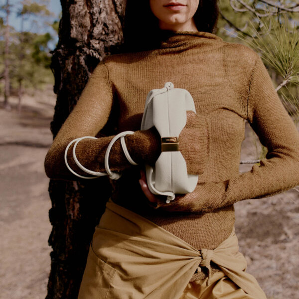 Polène Béri in Chalk Béri in Chalk - Shoulder & Crossbody Bags - Parisian Luxury Leather Bag at Coveti