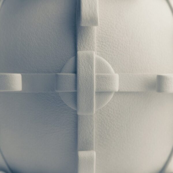 Polène Button Bow Sphere in Porcelain Button Bow Sphere in Porcelain - Clutch Bags - Parisian Luxury Leather Bag at Coveti
