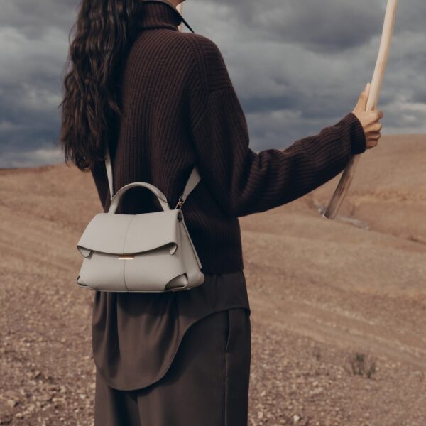 Polène Mokki Mini in Chalk Mokki Mini in Chalk - Mini Bags - Parisian Luxury Leather Bag at Coveti