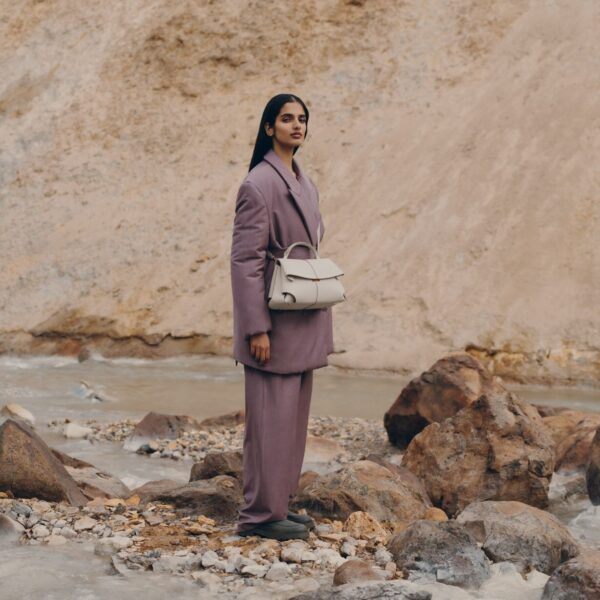 Polène Mokki in Chalk Mokki in Chalk - Shoulder & Crossbody Bags - Parisian Luxury Leather Bag at Coveti