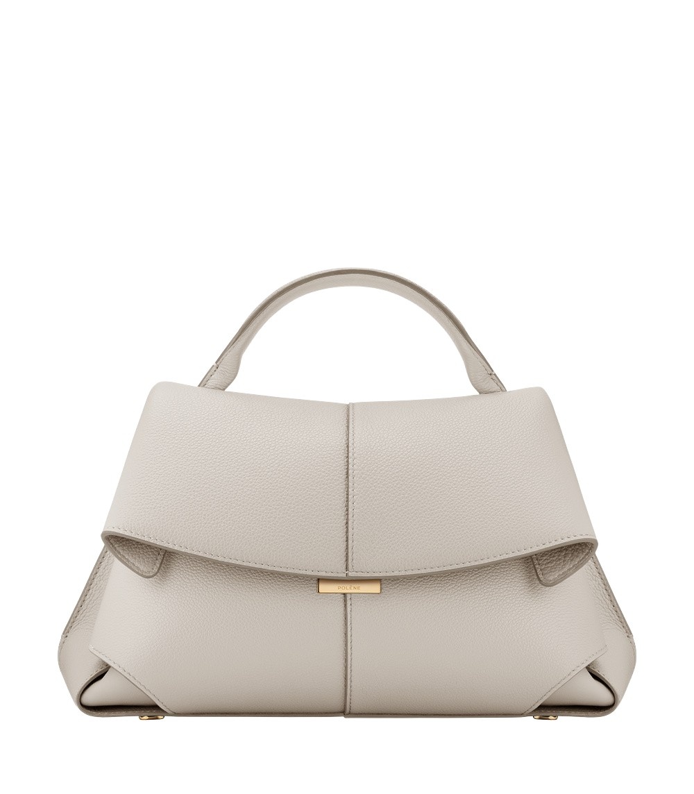 Polène Mokki in Chalk Mokki in Chalk - Shoulder & Crossbody Bags - Parisian Luxury Leather Bag at Coveti
