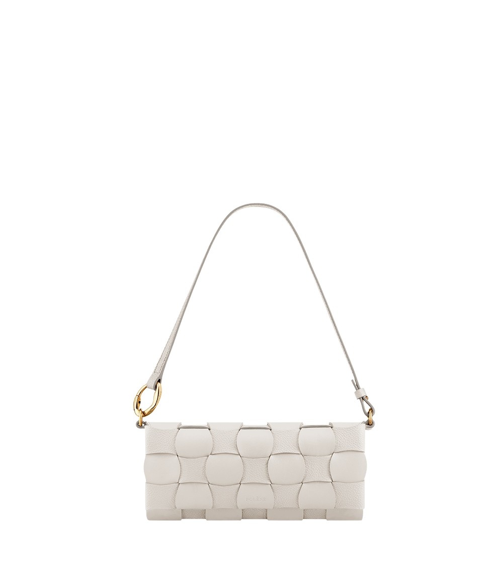 Polène Neiti in Chalk Neiti in Chalk - Shoulder & Crossbody Bags - Parisian Luxury Leather Bag at Coveti