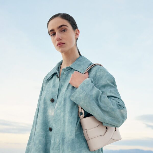 Polène Nodde in Chalk Nodde in Chalk - Shoulder & Crossbody Bags - Parisian Luxury Leather Bag at Coveti