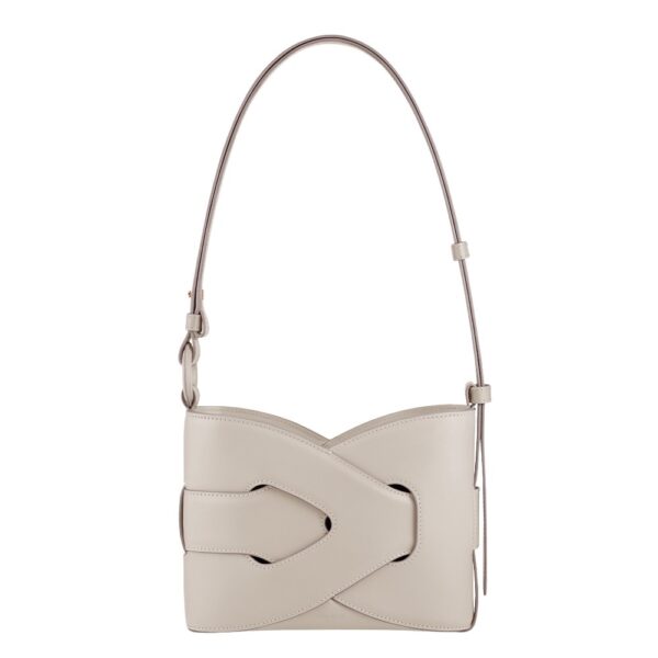 Polène Nodde in Chalk Nodde in Chalk - Shoulder & Crossbody Bags - Parisian Luxury Leather Bag at Coveti