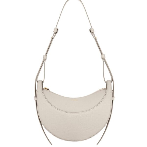 Polène Numéro Dix in Chalk Numéro Dix in Chalk - Shoulder & Crossbody Bags - Parisian Luxury Leather Bag at Coveti