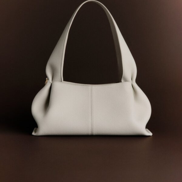 Polène Numéro Neuf East West in Chalk Numéro Neuf East West in Chalk - Shoulder & Crossbody Bags - Parisian Luxury Leather Bag at Coveti