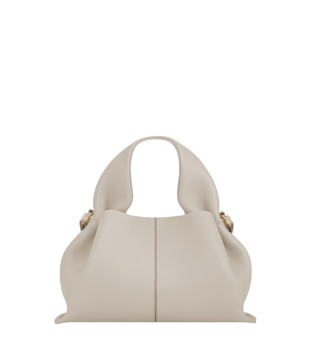 Polène Numéro Neuf Mini in Chalk Numéro Neuf Mini in Chalk - Mini Bags - Parisian Luxury Leather Bag at Coveti