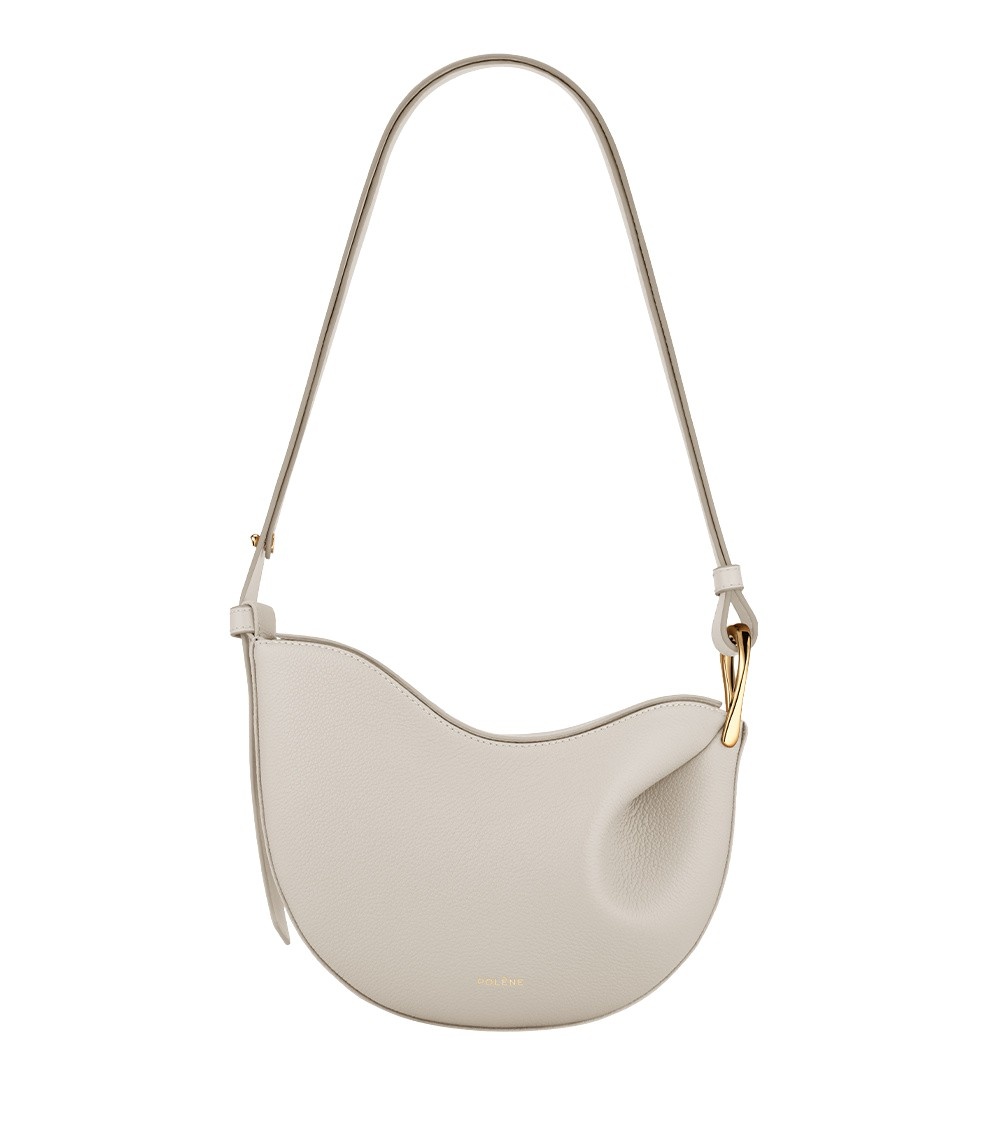 Polène Tonca in Chalk Tonca in Chalk - Shoulder & Crossbody Bags - Parisian Luxury Leather Bag at Coveti