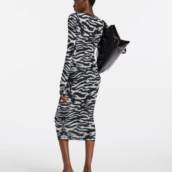 Attico white and black knitwear