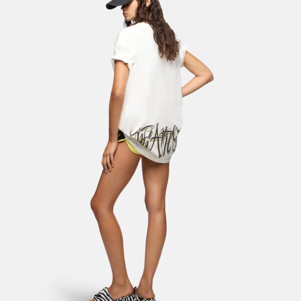Attico white and multicolor top