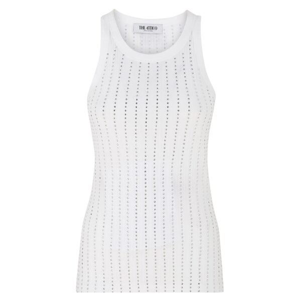 White tank top