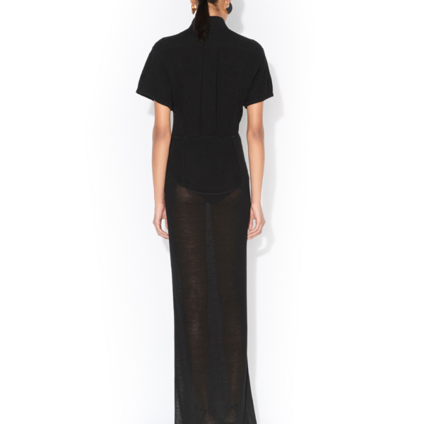 Alaïa Wool Blend Polo Dress - ALAÏA Dresses - Laser Cut Luxury - Shop at Coveti
