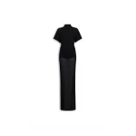 Alaïa Wool Blend Polo Dress - ALAÏA Dresses - Laser Cut Luxury - Shop at Coveti