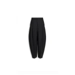 Alaïa Wool Gabardine Round Pants - ALAÏA Pants - Laser Cut Luxury - Shop at Coveti