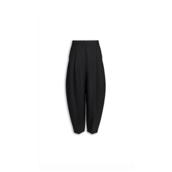 Alaia Wool Gabardine Round Pants