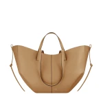 Polène Cyme in Ocher Cyme in Ocher - Totes & Top-Handle Bags - Parisian Luxury Leather Bag at Coveti