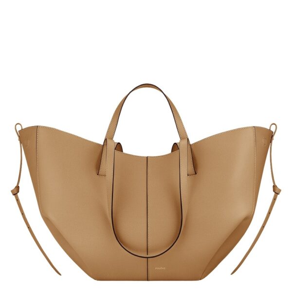 Polène Cyme in Ocher Cyme in Ocher - Totes & Top-Handle Bags - Parisian Luxury Leather Bag at Coveti