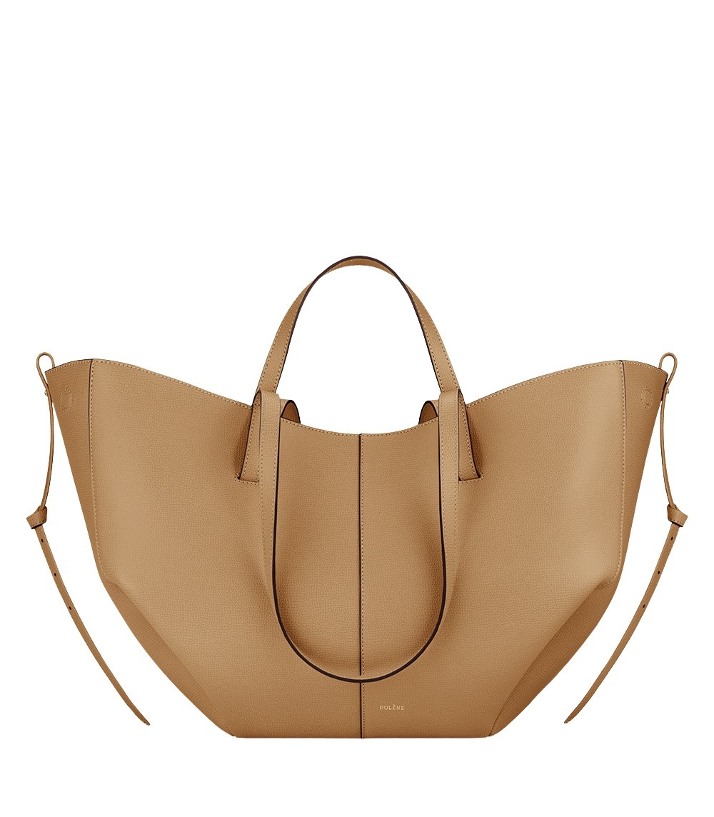 Polène Cyme in Ocher Cyme in Ocher - Totes & Top-Handle Bags - Parisian Luxury Leather Bag at Coveti