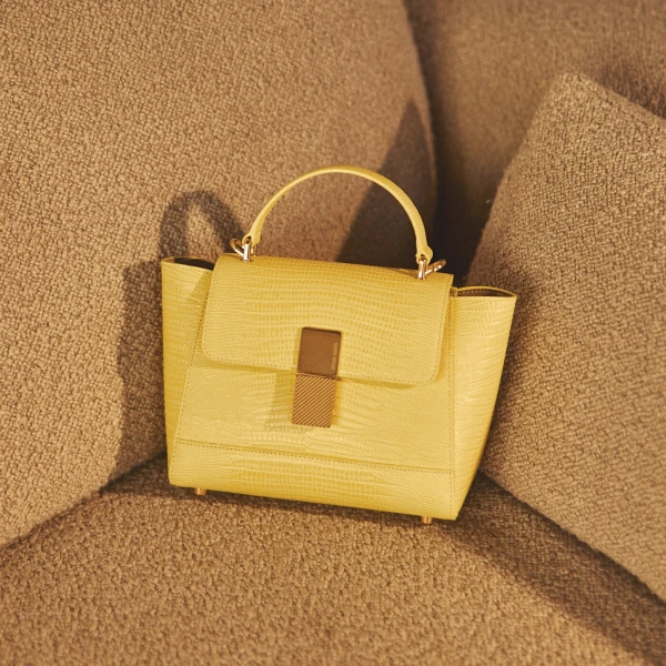 Ateliers Auguste Mini Marly in Limoncello bag