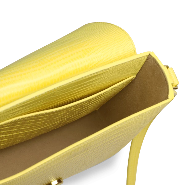 Ateliers Auguste Mini Monceau in Limoncello bag