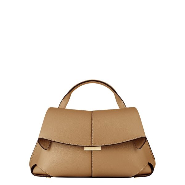 Polène Mokki Mini in Ocher Mokki Mini in Ocher - Mini Bags - Parisian Luxury Leather Bag at Coveti