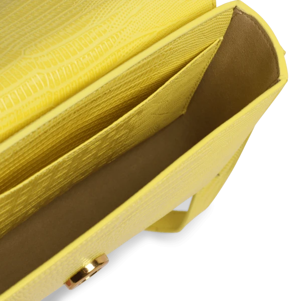 Ateliers Auguste Monceau Baguette in Limoncello bag