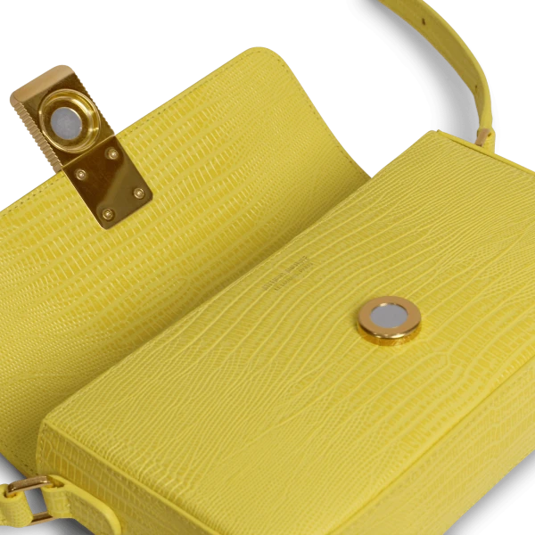 Ateliers Auguste Monceau Baguette in Limoncello bag