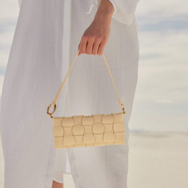 Polène Neiti in Wheat Neiti in Wheat - Shoulder & Crossbody Bags - Parisian Luxury Leather Bag at Coveti