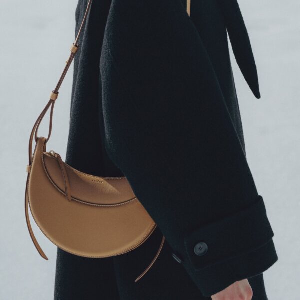 Polène Numéro Dix in Ocher Numéro Dix in Ocher - Shoulder & Crossbody Bags - Parisian Luxury Leather Bag at Coveti
