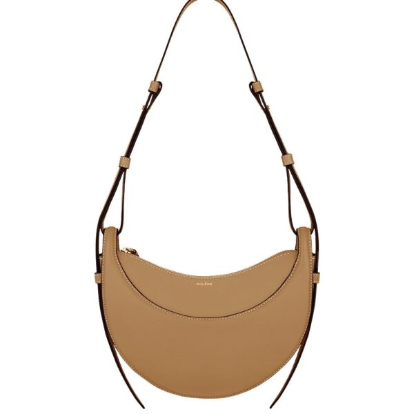 Polène Numéro Dix in Ocher Numéro Dix in Ocher - Shoulder & Crossbody Bags - Parisian Luxury Leather Bag at Coveti