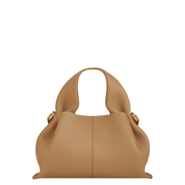 Polène Numéro Neuf Mini in Ocher Numéro Neuf Mini in Ocher - Mini Bags - Parisian Luxury Leather Bag at Coveti