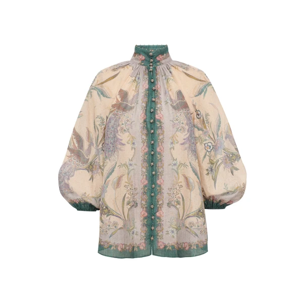 Elevate your elegance in this Zimmermann Tops available now at Coveti