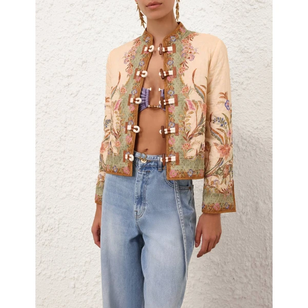 Elevate your elegance in this Zimmermann Jackets available now at Coveti