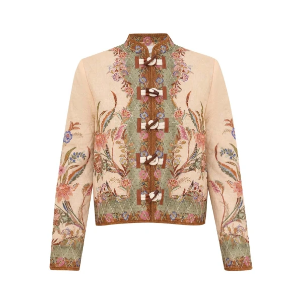 Elevate your elegance in this Zimmermann Jackets available now at Coveti