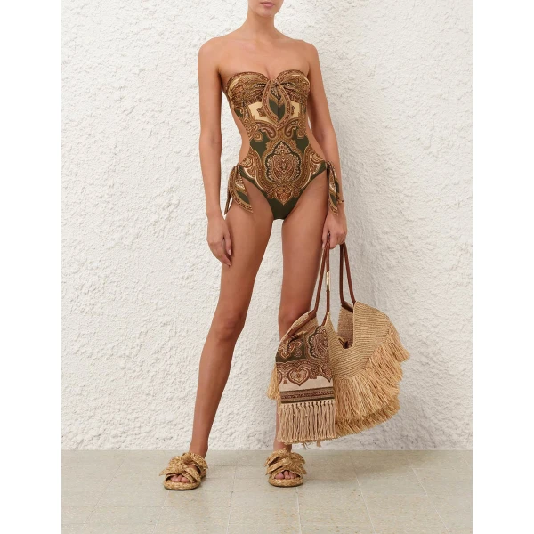 Elevate your elegance in this Zimmermann Beachwear available now at Coveti