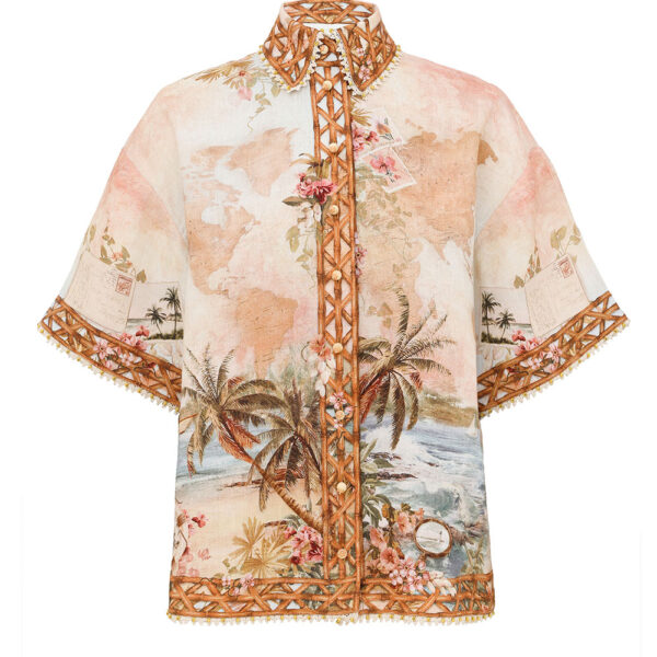Elevate your elegance in this Zimmermann Tops available now at Coveti