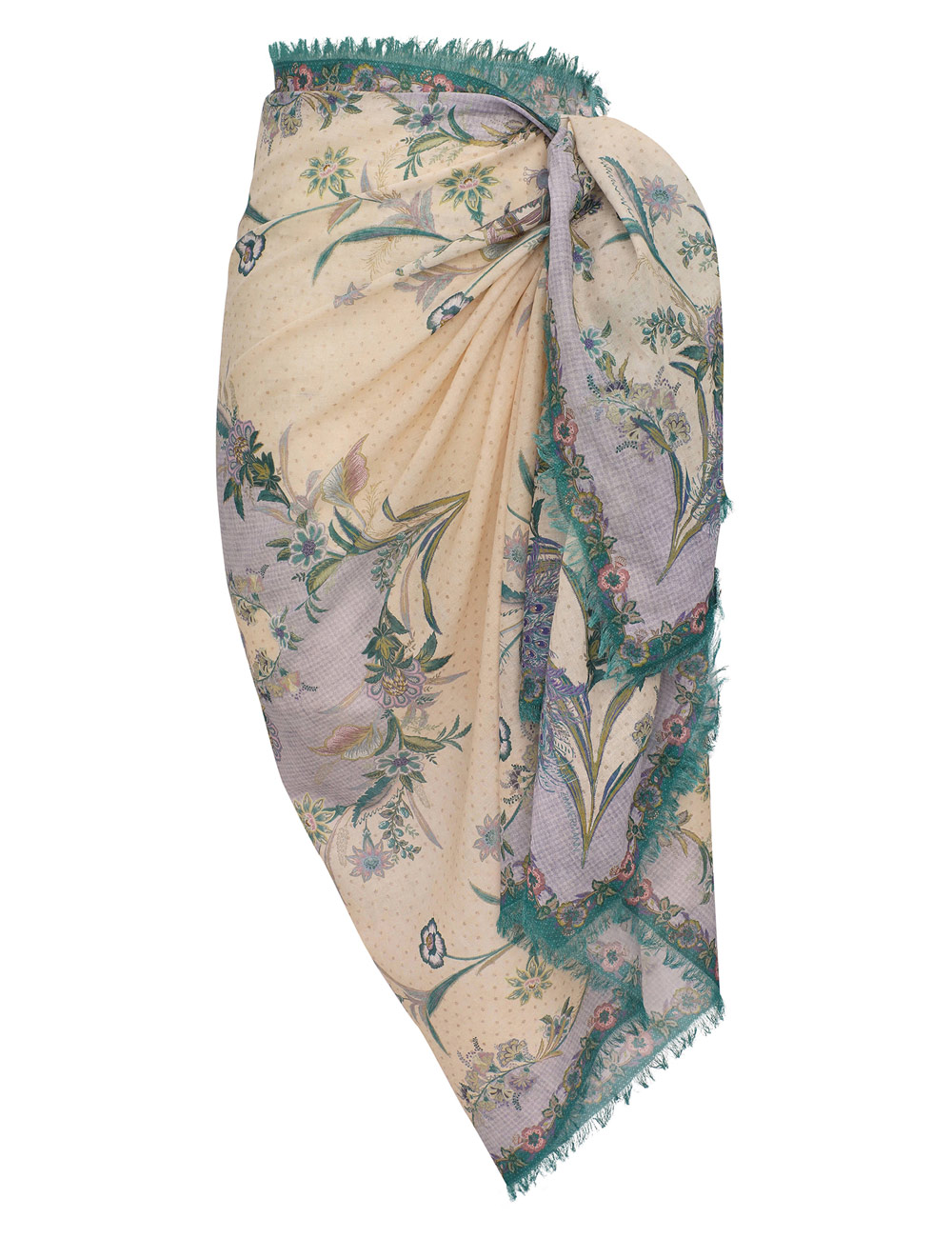 Zimmermann Printed Cotton Pareo