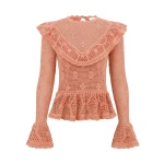 Elevate your elegance in this Zimmermann Tops available now at Coveti