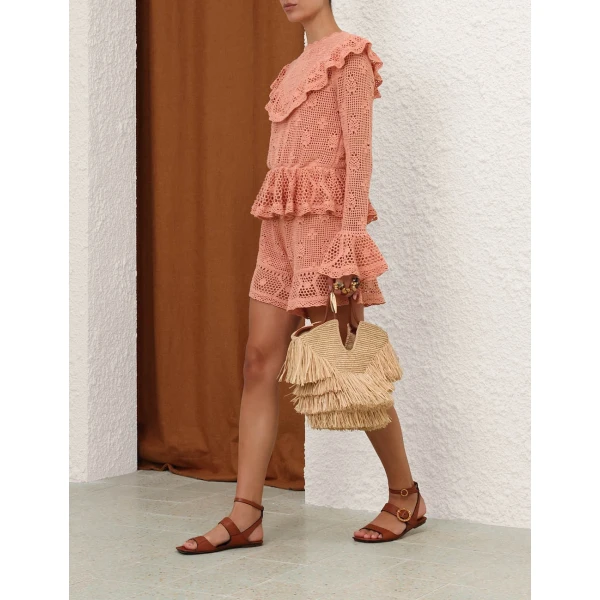 Elevate your elegance in this Zimmermann Shorts available now at Coveti