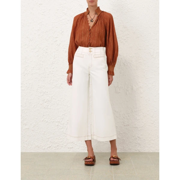 Elevate your elegance in this Zimmermann Pants available now at Coveti