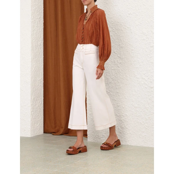 Elevate your elegance in this Zimmermann Pants available now at Coveti