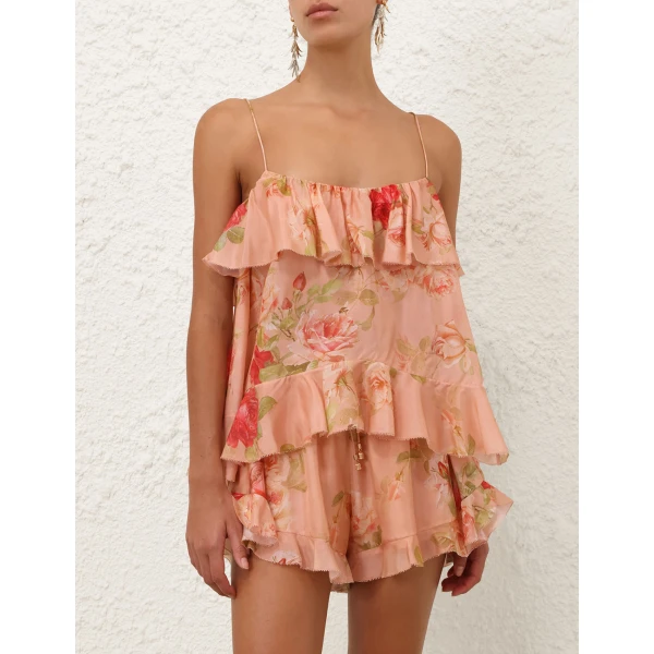 Elevate your elegance in this Zimmermann Tops available now at Coveti