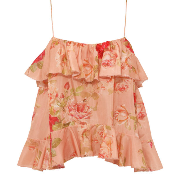 Elevate your elegance in this Zimmermann Tops available now at Coveti